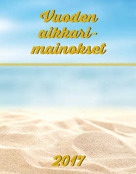 Vuoden aikkarimainokset 2017 kansi