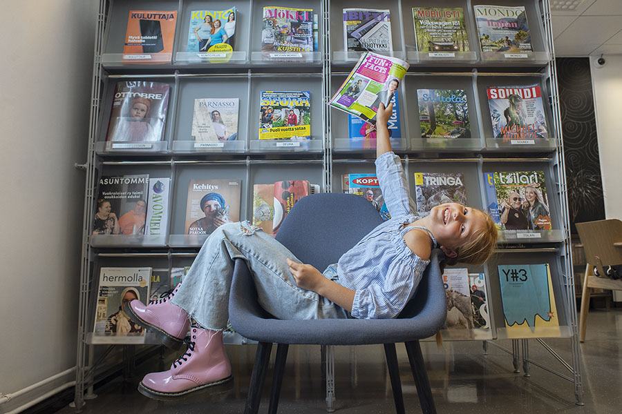 17.–23.4. kirjastoissa ympäri Suomen tutustutetaan lapsia ja nuoria tarinalliseen journalismiin. Teemaviikon tunnelmia voi seurata Instagramissa.