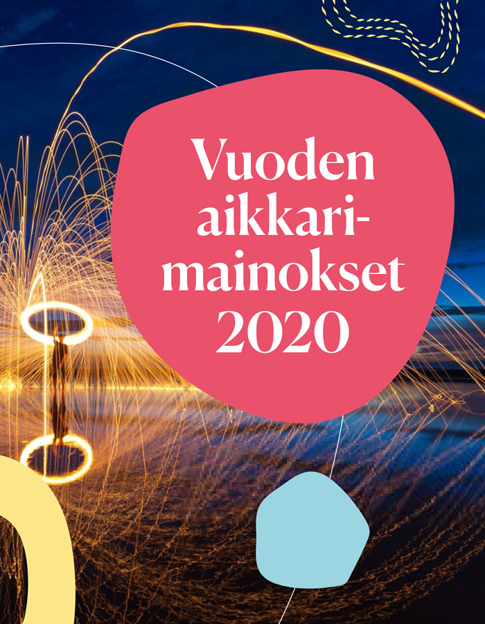 Vuoden aikkarimainokset 2020.