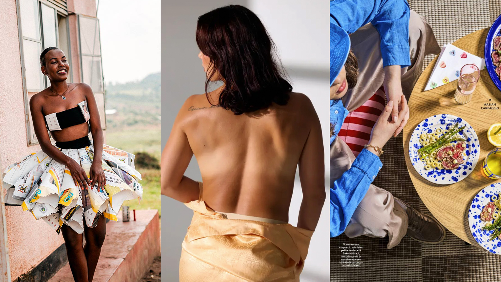 Oodi ihanalle keholle, keväiset juhlaherkut ja sukellus itäafrikkalaiseen muotiin– jokin näistä on vuoden 2025 lifestylejuttu!