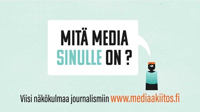 Mihin sinä tarvitset journalismia? Uusi mediakasvatusmateriaali haastaa aikuiset pohtimaan suhdettaan mediaan