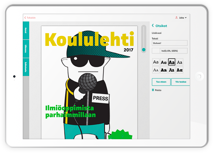 Suositut mediakasvatusvälineet ovat tulleet teknisesti tiensä päähän. Koululehtikone uudistuu syksyllä, ja Sarjiskoneen uudistusmahdollisuutta selvitellään.