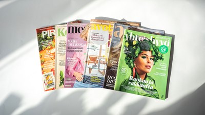 Kansallinen Mediatutkimus 2025: Näitä tilattavia aikakauslehtiä luetaan eniten