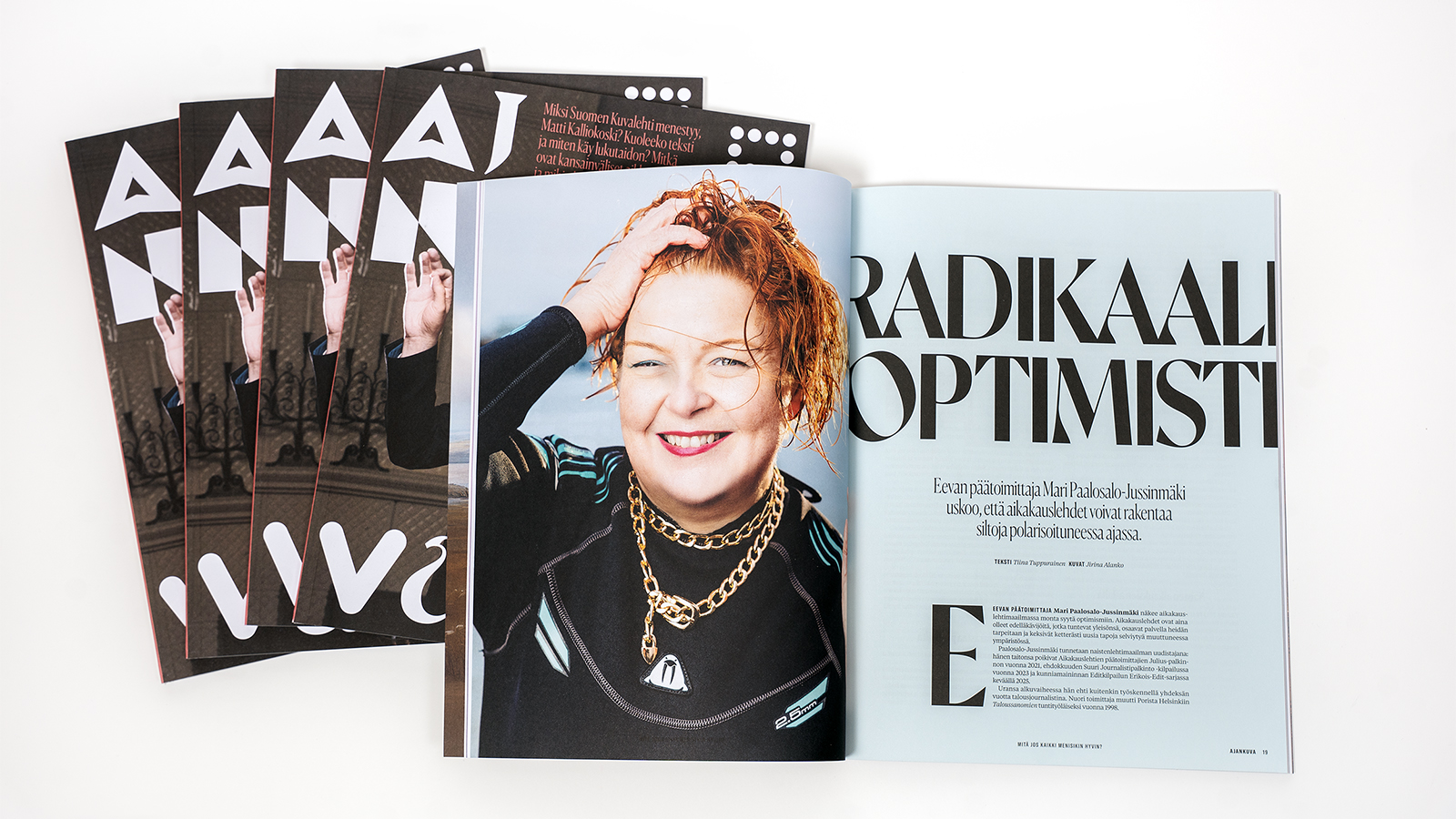 Perusteellisesti uudistunut Ajankuva ilmestyy jälleen. Lehti on alalla työskenteleville maksuton, ja ensimmäisen uudistuneen numeron voi tilata niin kauan kuin painosta riittää.